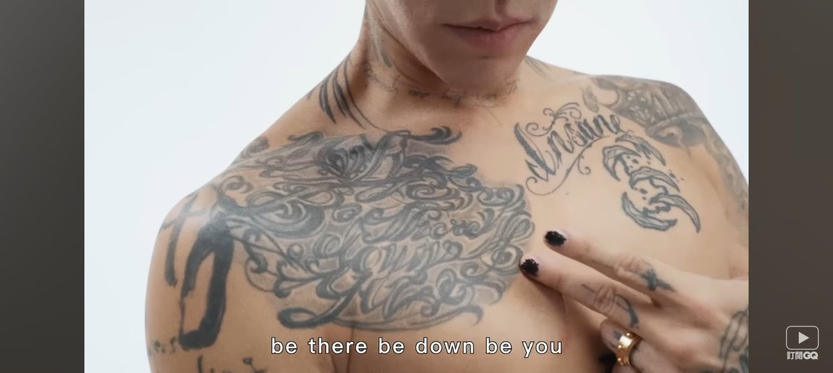 dprdrmr's tweet photo. DPR+IAN tattoo journey a thread 

He got his 1st tattoo on his right chest, when he was a member of C-Clown in sept-oct 2014. It says: Be there  Be down  Be you which means be there at the right moment and be ready to do things while being yourself, a motto he lives by. https://t.co/TE8yDnRlBJ