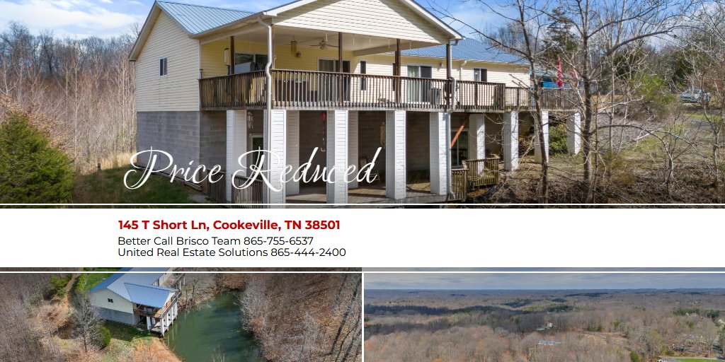 🏡🎣 Unbeatable Deal Alert! 🎉 Looking for your own slice of paradise just a stone's throw from Cookeville, TN? Look no further! This stunning 3 bed, 2 bath beauty has it all, and now at a new reduced price of $424,900! 🚀
#BCBT #PriceReduced #CookevilleTN