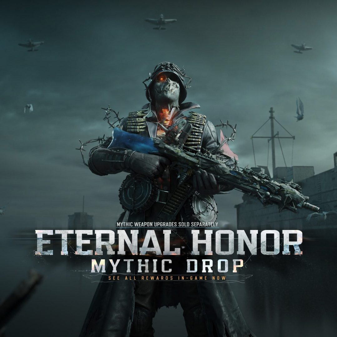 Hold down the line 🪖 Check out Wicht Warden - Final Siege and his Mythic MG42 in the Eternal Honor Mythic Drop, live now!