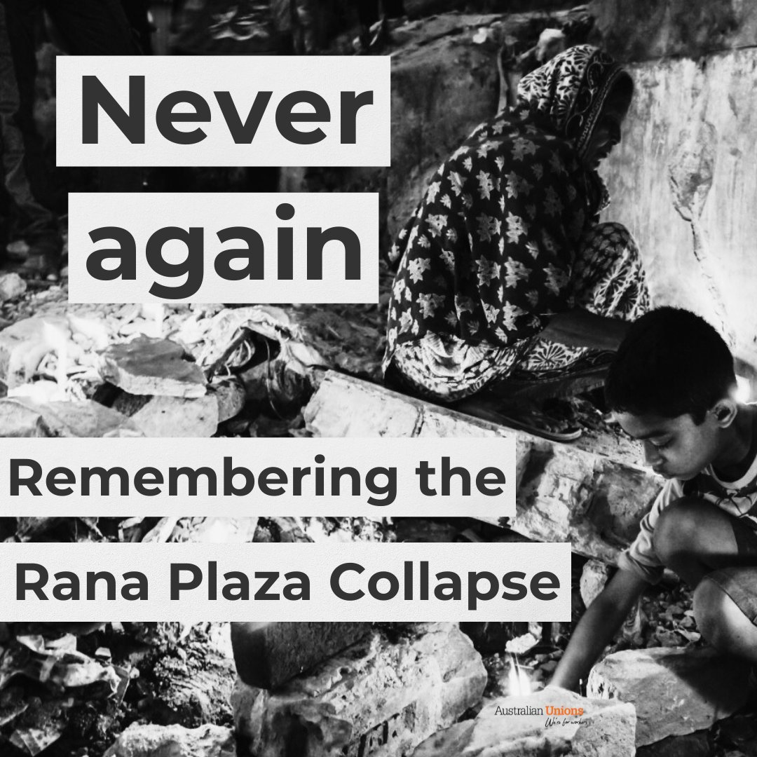 Today is the 11th anniversary of the Rana Plaza building collapse in Bangladesh, a day on which we remember the 1,134 workers who lost their lives, a tragedy that shone a global spotlight on workplace health and safety.