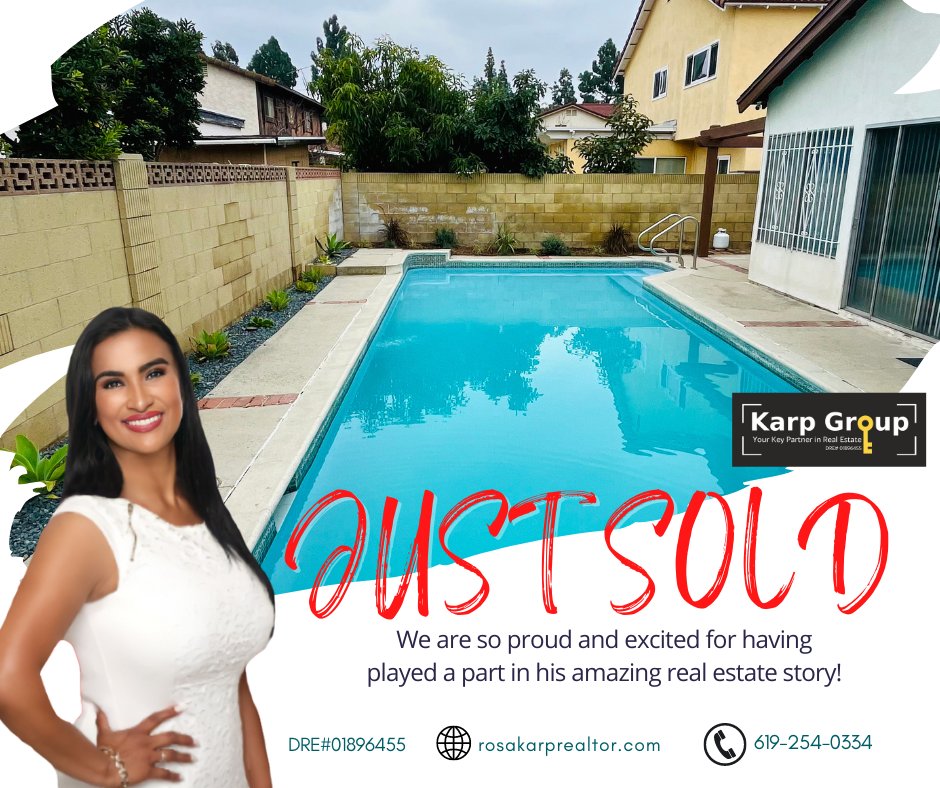 Celebrating the Sale of Our Client’s Cerritos Home!🎉

We’re thrilled to announce that our client’s home has found its new owner! 🌟 Let’s raise a virtual toast to you, Congrats! 🥂

#justsold #justsoldhome #sellingsocal #socalliving #cerritos #cerritosliving #rosakarp #karpgroup