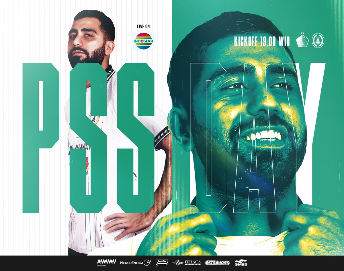 Draw or lose is not an option! 

𝗪𝗶𝗻 𝘁𝗵𝗶𝘀 𝗴𝗮𝗺𝗲 𝘁𝗼𝗱𝗮𝘆, 𝗣𝗲𝗻𝗴𝗴𝗮𝘄𝗮! 🦅

#PSS #MoveForward #PersikVsPSS #PSSday