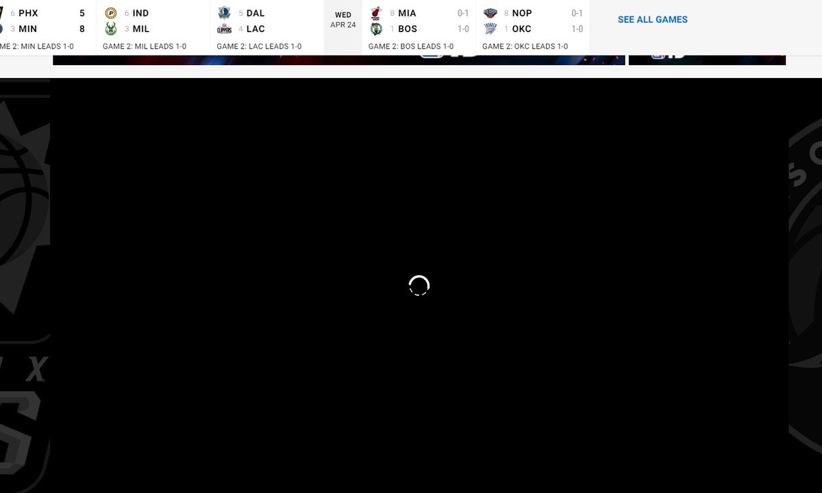 goddamn it, nba league pass.. you've been doing so well and now you shit yourself during playoffs?!