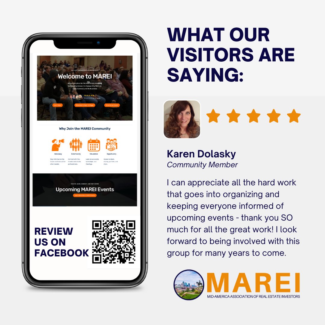 At MAREI, we know that your voice is the #1 reason why MAREI has so many great people.
We always strive to give you our best in education, support & networking opportunities.
#MAREI #RealEstateInvesting #FeedbackMatters #SuccessStories #NetworkingOpportunities #InvestingJourney