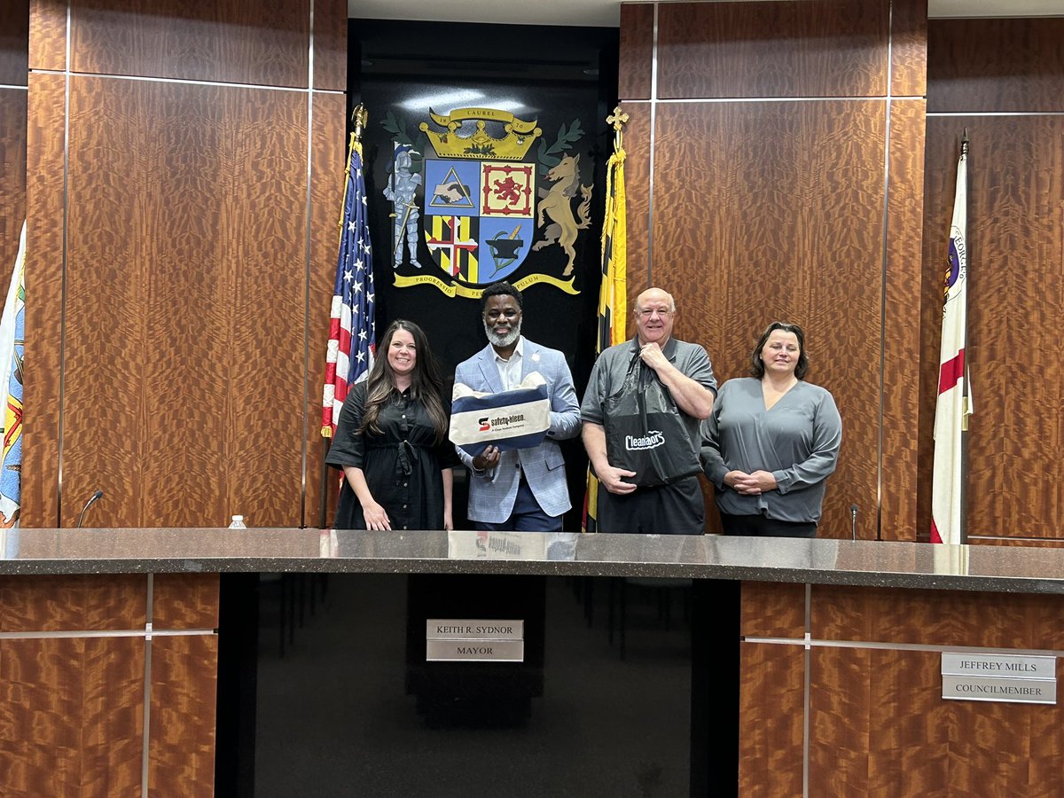 I had a great meeting  with three representatives from Clean Harbors-  one of North America's  leading and most trusted provider of energy and  I industrial,  environmental,  and hazardous waste management services.  Clean Harbors launched a program for Returning Citizens/Second.