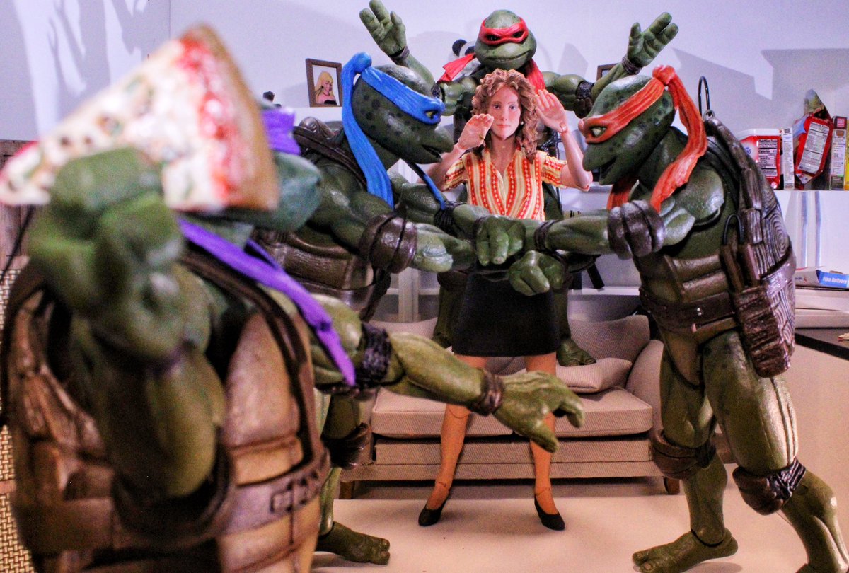 Bringing TMNT 2: Secret of the Ooze to life through my toy photography #TMNT #ToyPhotography #Neca #SecretOfTheOoze #TurtleTuesday