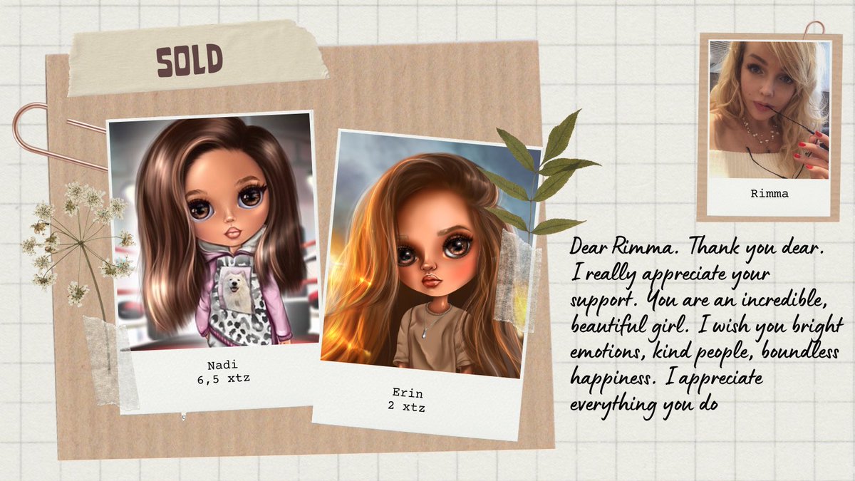 💥SOLD💥
🥹🥹🥹
OMG, <a href="/RimmaArt_NFT/">RimmaArt_NFT🐦‍🔥🦍</a> , thank you, for your support. You made my day🥰
😘😘😘

#nft #NFTCommunity