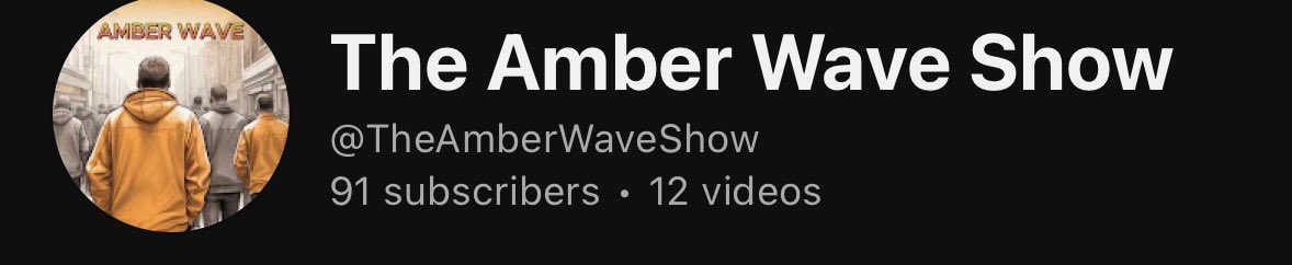 We are less than 10 subscribers away from hitting 100! Can you help us hit that mark before the next episode our this Friday (season finale) We follow @The_Bloaters and are Amber and black through and through youtube.com/@TheAmberWaveS… #youtuber #youtube #subscribe #football