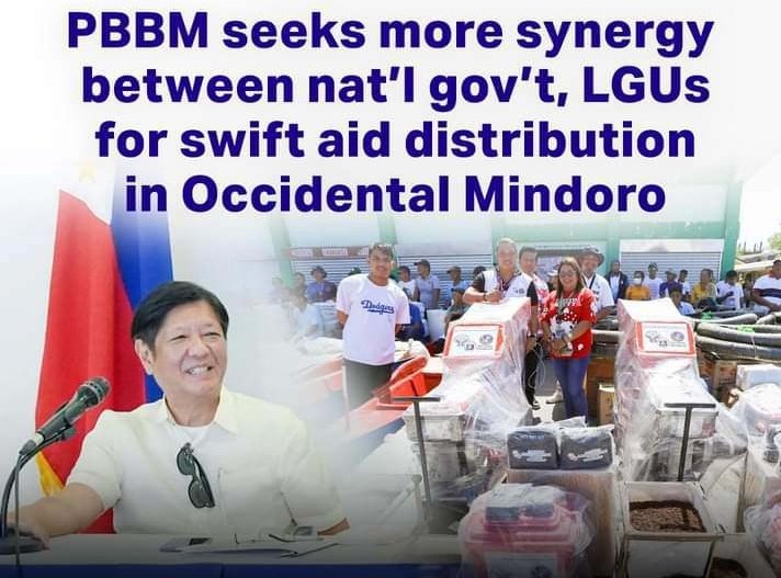 President Ferdinand R. Marcos Jr. ordered closer coordination between the national government and the Local Government Units (LGUs) for the swift distribution of all forms of assistance to the residents affected by the El Niño phenomenon in Occidental Mindoro. #PBBM
