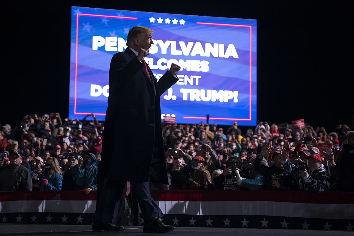🚨President Trump wins Pennsylvania’s GOP primary and all 67 bound delegates.
