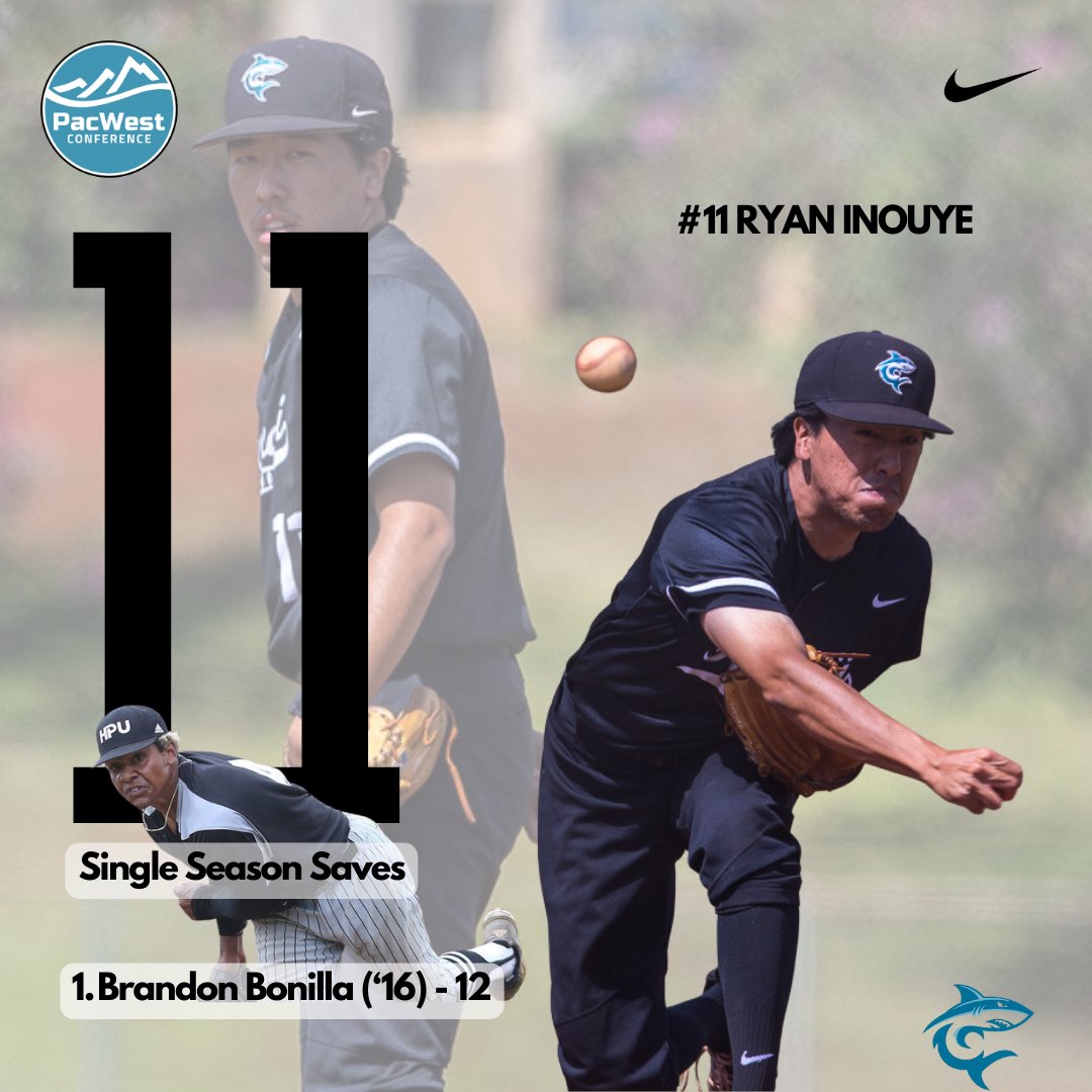 ‼️RECORD WATCH! Ryan Inouye currently has 11 saves on the season and is 2nd for single season saves. The record is 12 saves held by Brandon Bonilla (‘16) #KeehiBuilt
