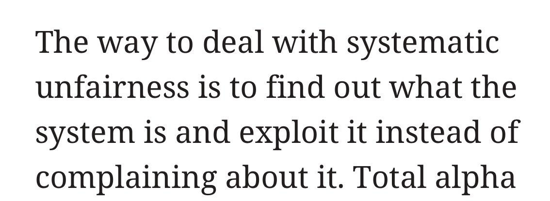 From The Diff on the impact of passive investing on the market. Applies to all of life though.