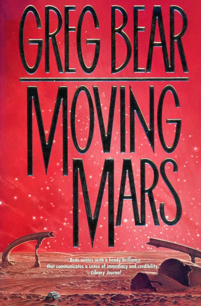 To all who helped bring us here, that we might grow as the flowers in the sky, in freedom, under the New Sun.
Review▶️rtobiii.blogspot.com/2024/04/moving…
#Mars #GregBear #NebulaAward