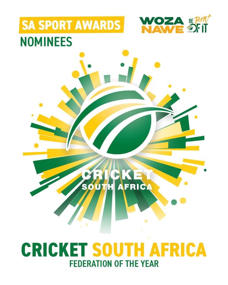 SA Sports Awards Nominations 🏆

Their dedication, passion, and outstanding contributions have truly set them apart. 

Here are the nominees for this year's #SASportsAwards 🇿🇦

#WozaNawe #BePartOfIt #GlobalSportsNews

©️Cricket South Africa