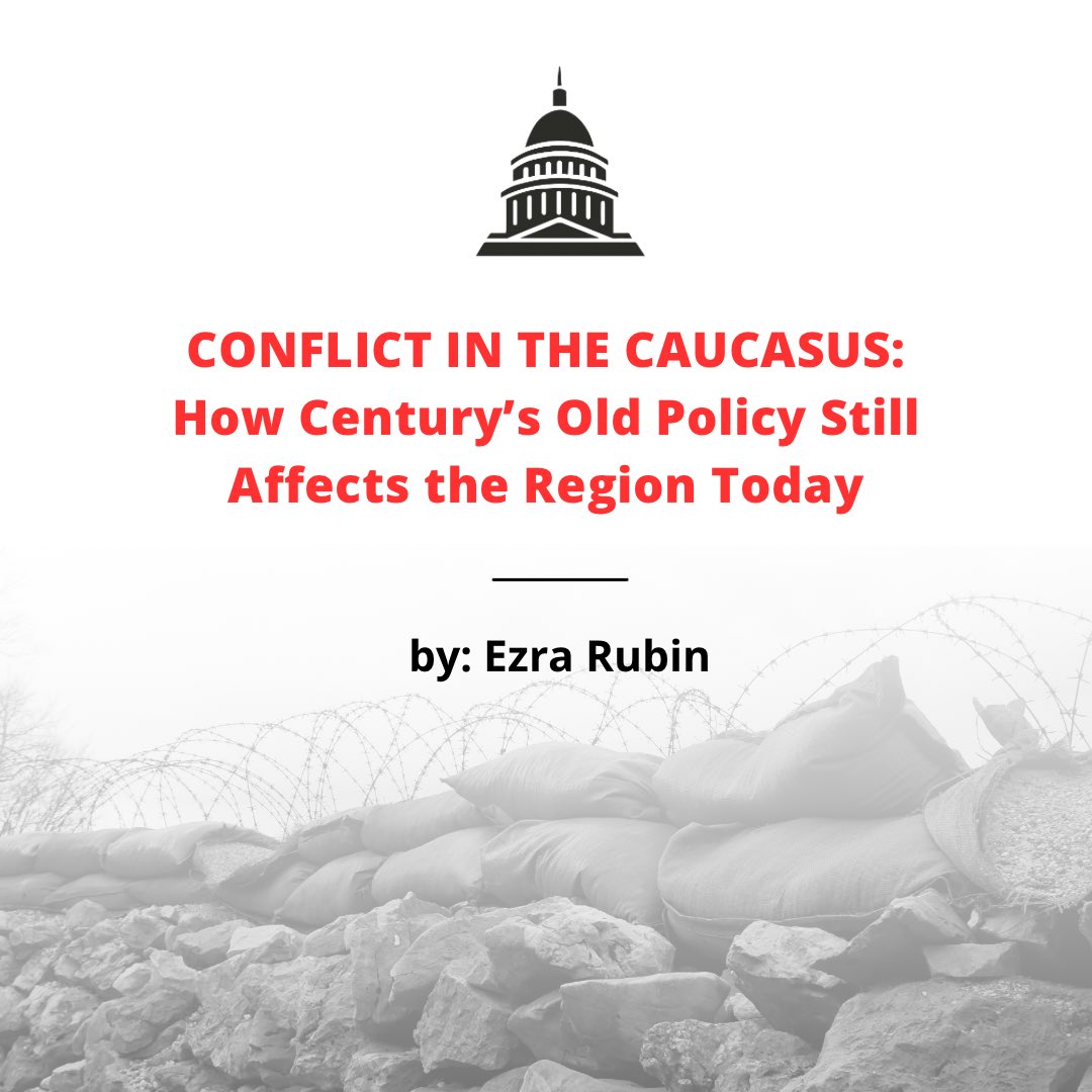 DPRMag's tweet photo. Ezra Rubin breaks down the history of the conflict that has been present in the Caucasus between Azerbaijan and Armenia. https://t.co/R42G04vGaZ