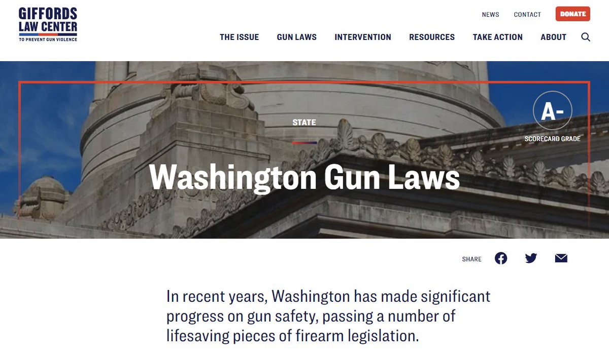 Weird, Giffords celebrates all the gun laws they've passed.