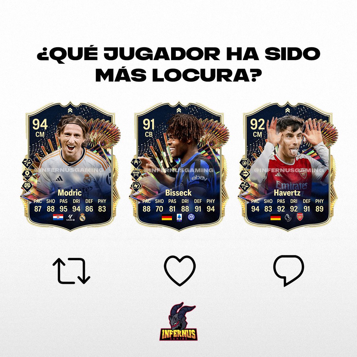 ¡Ha sido una semana intensa!, para ti, ¿cuál ha sido el jugador que más se ha llevado los reflectores en estos TOTS LIVE? 👀

¡Cuéntanos!👇🏻

#eafc24 #eafc #fc24 #fc #fifa23 #fifa #futbol #soccer #football