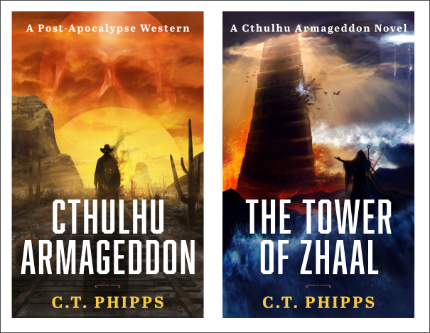 In honor of FALLOUT: THE SERIES turning out to be awesome that I am doing a sale of CTHULHU ARMAGEDDON and THE TOWER OF ZHAAL for 99c from April 23rd to April 30th! Desert, Wasteland, monsters, and Great Old Ones! amazon.com/dp/B0753CRBY3 #books #booksale #FalloutOnPrime #99c