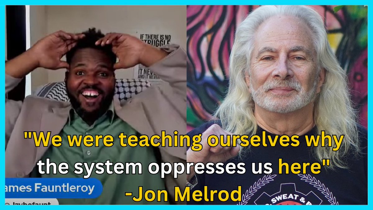 'We were teaching ourselves why the system oppresses us here', Jon Melrod Joins
#JBto5K @JonathanMelrod 
YouTube:
youtube.com/watch?v=ntZUWx…
Rokfin:
rokfin.com/post/176145/We…
