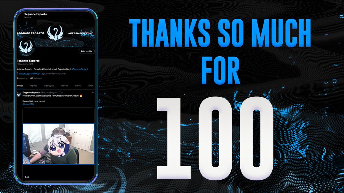 We Would Love To Thank All For Supporting Us!

Thank You For 100 Followers!
