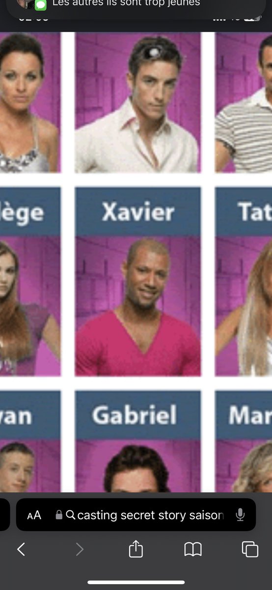 ririgolo6's tweet photo. Xavier ou Bruno du coup je comprend plus #SecretStory https://t.co/kffr76HXts