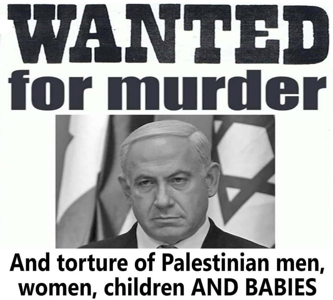 @ShaykhSulaiman Arrest Netanyahu for War Crimes Against Humanity! Wanted for Genocide! Arrest Biden, Blinken, Austin, Sullivan the 'architects of Gaza Genocide' and charge them all with war crimes against humanity! 
#ArrestBiden
#ArrestNetanyahu