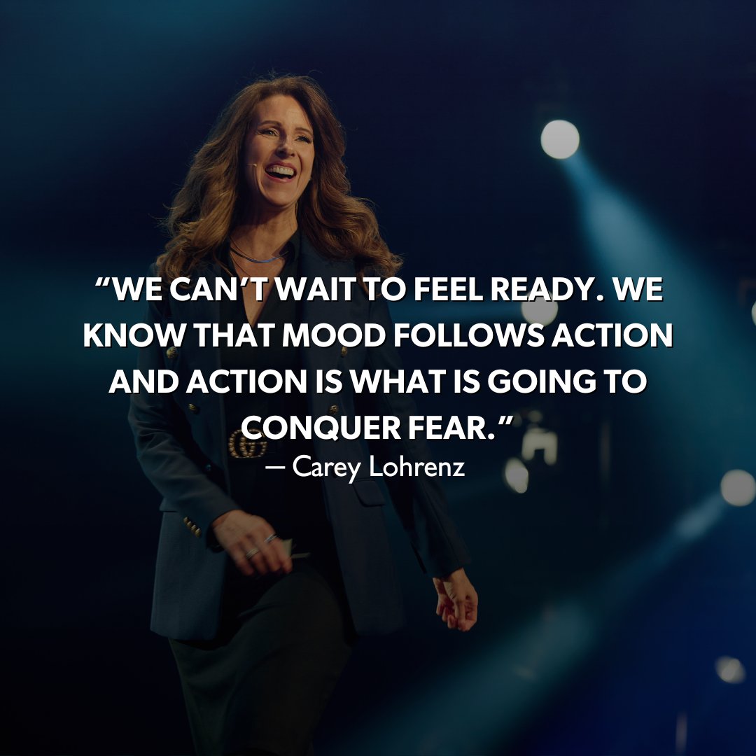 Don’t let over analyzing keep you from moving forward. We’re grateful to have had @CareyLohrenz on the #entresummit stage with the reminder to keep taking action!