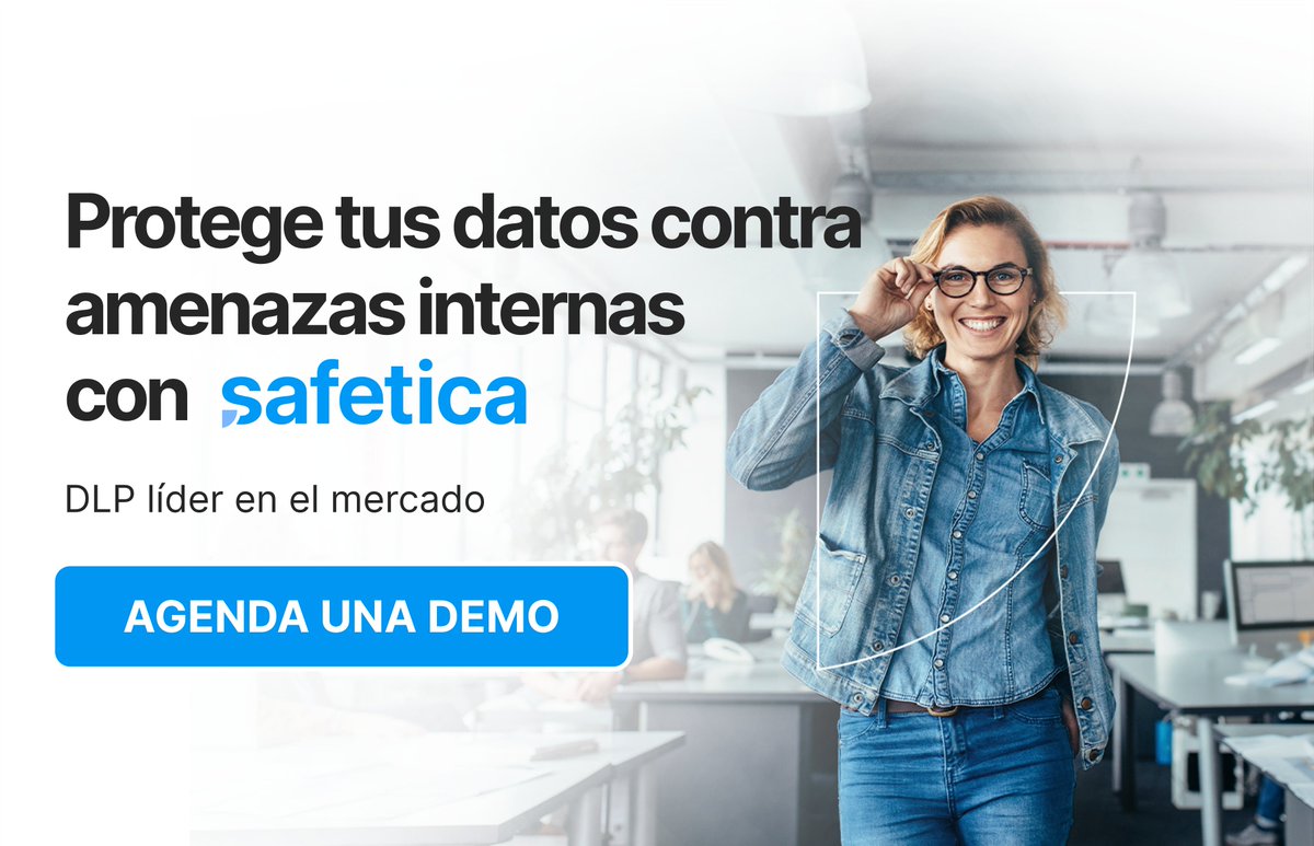 antar_global's tweet photo. ¿Qué es Safetica ONE? - DLP local de nivel empresarial que cubre una gama completa de escenarios de seguridad con un enfoque en la protección de datos. Habla con un especialista: https://t.co/WLFnUxNtzV
#safetica #ciberseguridad #antarglobal #antarglobalservices #estrategia #dlp https://t.co/W9M2vAybH6