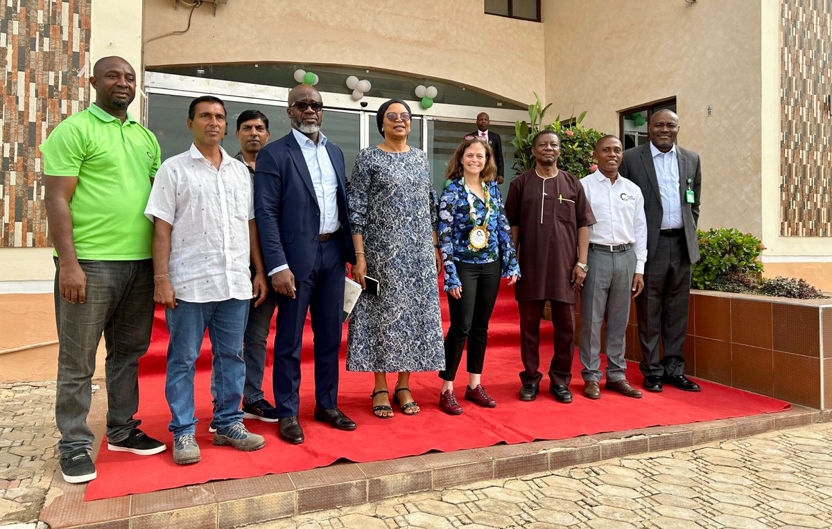 A visit to CSS Farms in Nasarawa State reveals what is possible to advance #Nigeria's #agriculture potential. Hosted by Gen. Manager Dr. Ifeoma Unachukwu, we saw integrated farming, processing and agri-technologies, skills training facilities, and a mission to share knowledge.