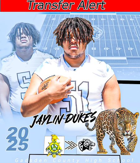 I would like to thank everyone at Lincoln high school and I am eager to contribute to my success at Gadsden County high school @RussellEllingt4 @CoachHattenJr @Coach2Bless