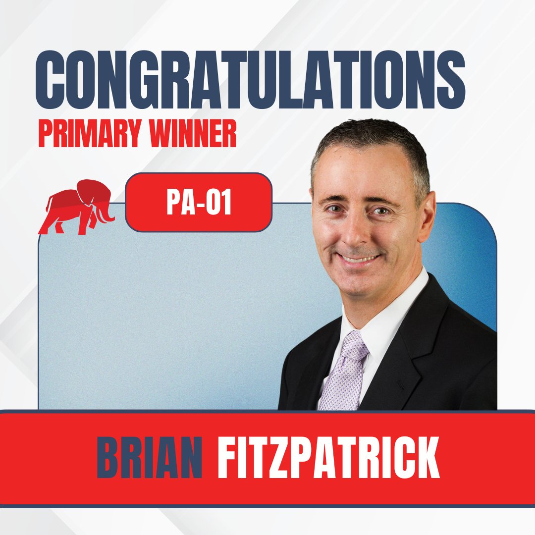 NRCC's tweet photo. Extreme Democrats finally figured out they have no chance of beating Brian Fitzpatrick. Their attempt to prop up a serial liar FAILED and showed how desperate they are to force their extreme values on PA voters.

@BrianFitzUSA will win in November &amp; continue fighting for #PA01 https://t.co/GsAwO6kaSG