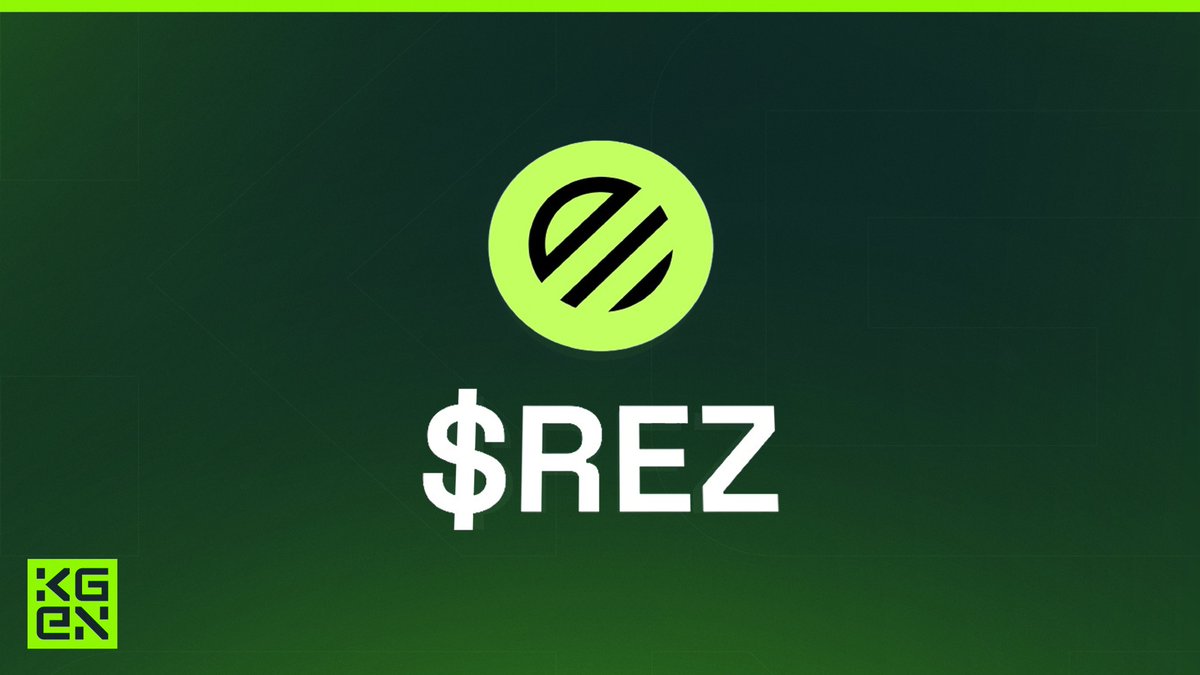 KGeN_br's tweet photo. 🚀| RENZO, NOVO LANÇAMENTO BINANCE LAUNCHPOOL!

Se você perdeu o primeiro airdrop essa é sua chance de farmar um pouco de $REZ, afinal, o token vai ser listado esse mês e o claim do airdrop ficou apenas para o dia 02/05! 👀

Você conhece o projeto? 🤔