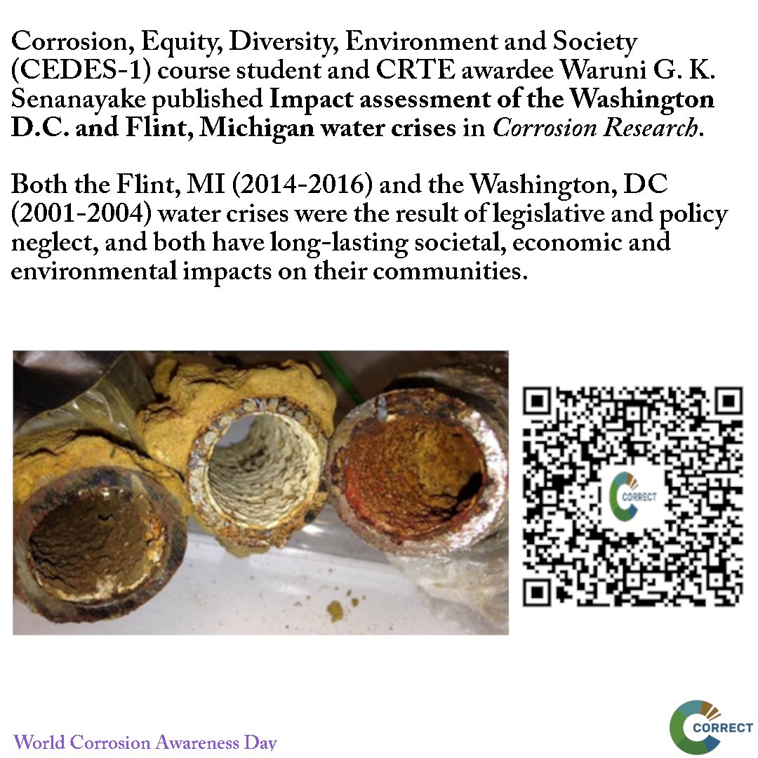 CreateCorrect's tweet photo. @AmppOrg @CorrosionNGO #efccommunity #CorrosionAroundTheClock #WCAD https://t.co/ruDX7HEOAG