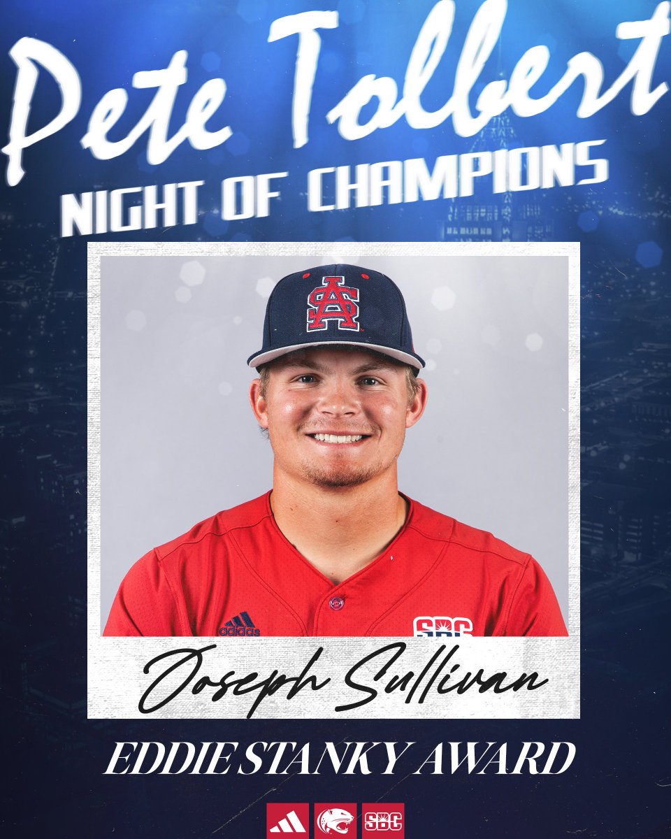 Please join us in congratulating Eddie Stanky Award winner Joseph Sullivan!