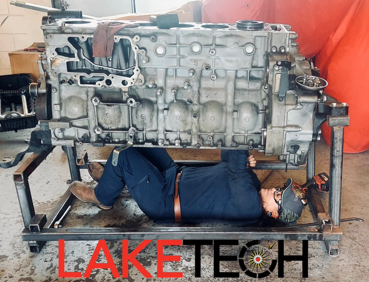 Nice work, Lydia! She’s working on removing pistons from a DD15 heavy duty engine that’s bigger than she is! 

Are you interested in a career in diesel systems? Next class begins 5/8. Contact us at 352-589-2250 or laketech.org
#fltechnicalcolleges #careerinayear