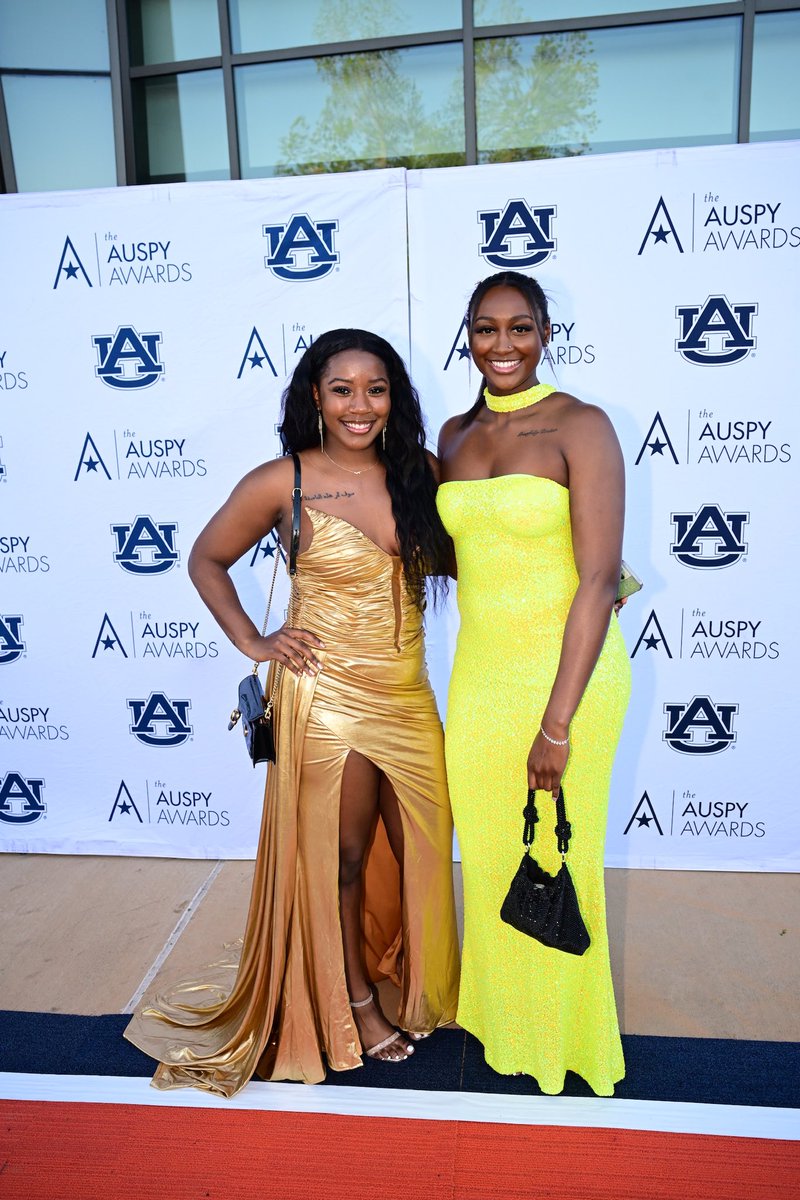 Dressed to impress on the Orange Carpet of the 2024 AUSPYS 🤩 #WarEagle