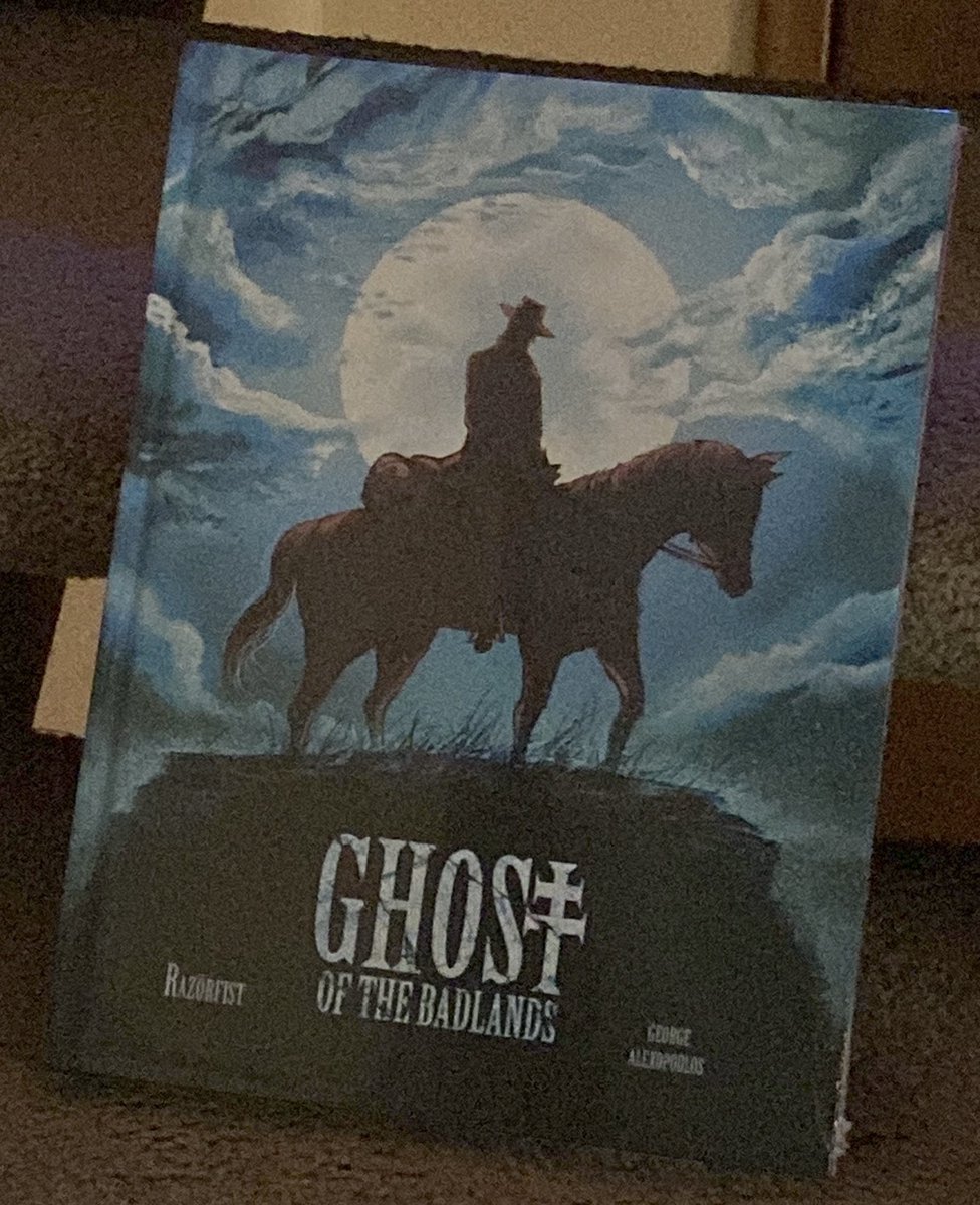Tonight, steak and potatoes. Then for dessert, a heaping helping of two-fisted western action courtesy of @RAZ0RFIST and @GPrime85! #ghostofthebadlands