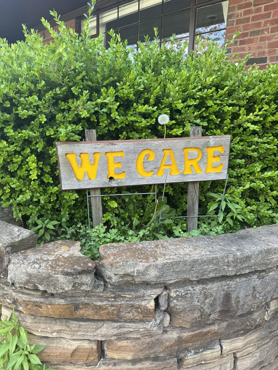 Deadline week at the capitol is tough! Knocking doors lifts my spirits because it connects me with voters that want better policy in our state. I loved seeing this sign in front of a voter’s house. We care. ❤️