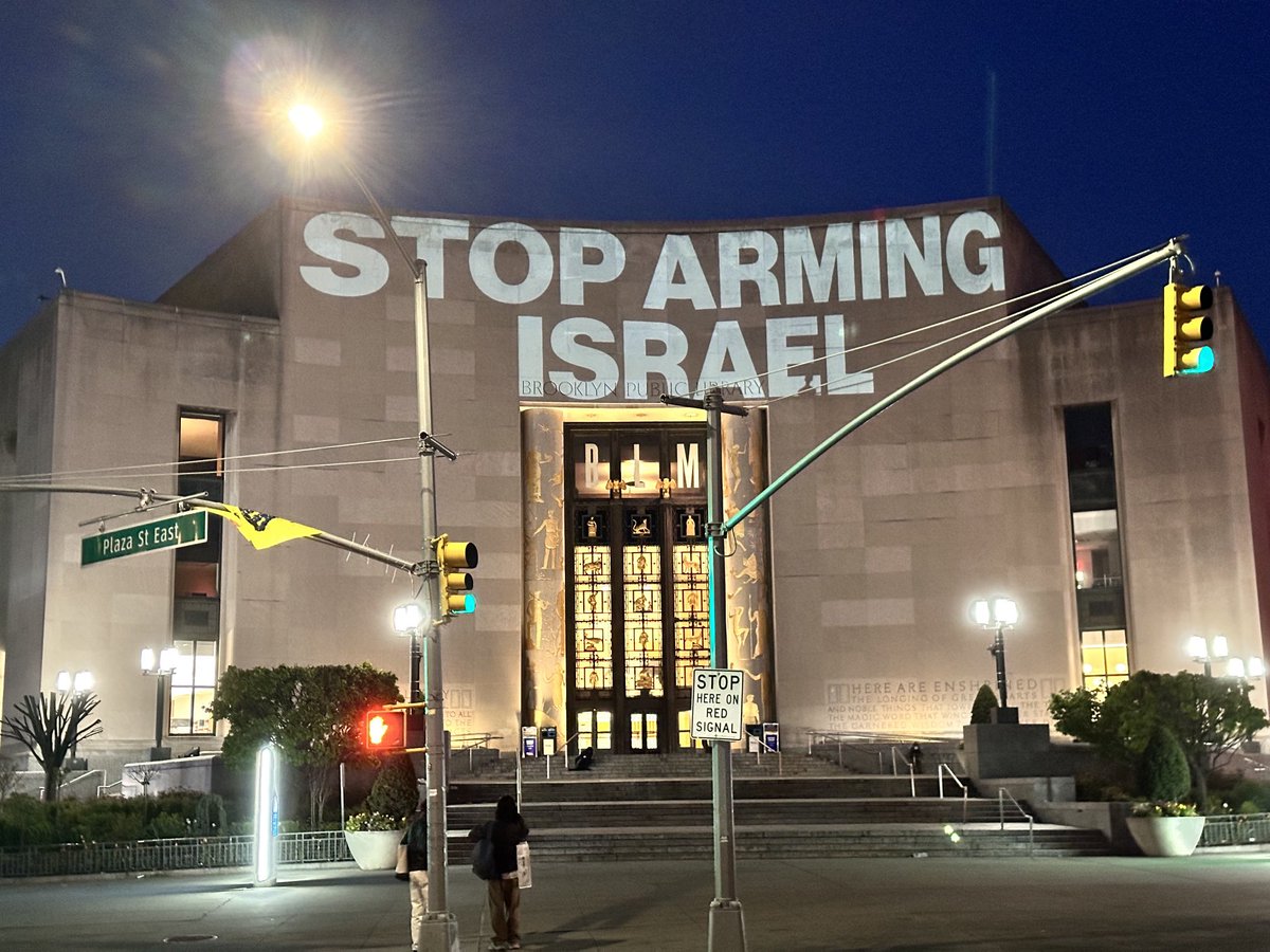 Brooklyn Public Library, tonight