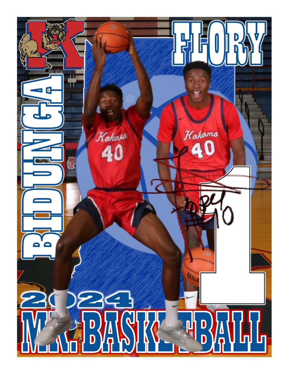 KHS_SID's tweet photo. 🚨🚨🏀🏀🏀🚨🚨

2024 Indiana Mr. Basketball

FLORY BIDUNGA
Kokomo High School

🚨🚨🏀🏀🏀🚨🚨

@Kats_Principal @KHS_AD @WildkatBBall @JohnPeckinpaugh @FBidunga @h_cook24 @KHS_LadyKats @MemorialManiac_ @BarstoolKokomo @KokomoSchools @DrSargentKSC @ChrisLowry_PBP @BGaskinsKT @1350AM_WIOU @JayStephens07 @glenn_kinley @KUHoops @Kansashoopschat @IndSportsTalk @JeffRabjohns @NCCBarstools @gregrakestraw @iscsportsnet @HoopsHall @indallstars @SBLiveIN @KSNTSports