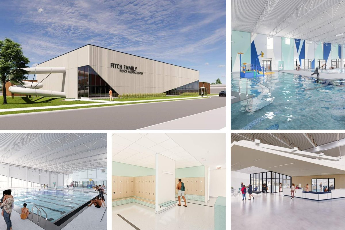 The Fitch Family Indoor Aquatic Center will break ground on Wednesday, bringing to Ames a facility that will meet the indoor swimming needs of the community. Read more about the history and funding of this project online. #SmartChoice 
ameschamber.com/traction-stori…
