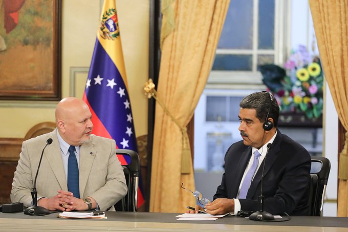 Presidente Maduro y Fiscal de la CPI ofrecen declaraciones en Miraflores goo.su/L9ZR #VenezuelaEsDDHH