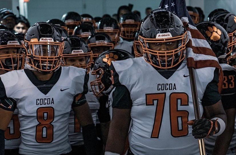 Does Caziah Holmes get an attribute boost when Richie Leonard IV is his lead blocker? Probably. That’s the @CocoaFootball Connection