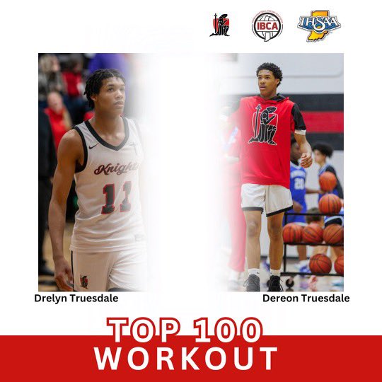 Congrats and well deserved…Dereon and Drelyn Truesdale invited to the Underclassmen Top 100 Workout in June @DereonTrue @drelyn90652284 #LuersSpirit