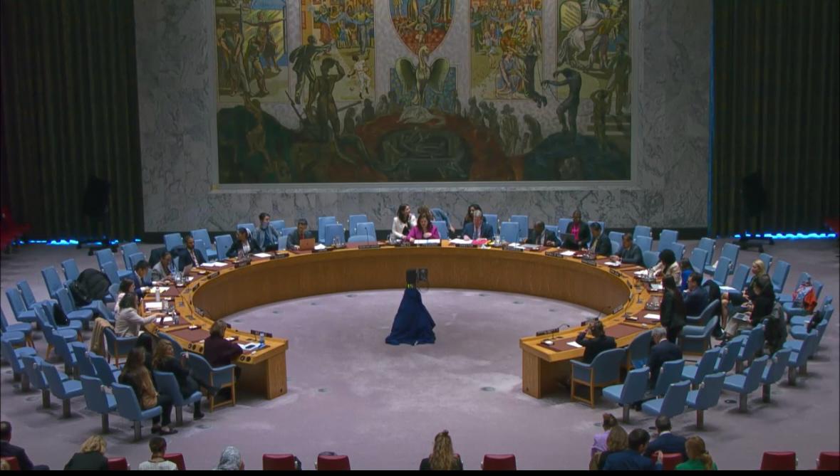 At UNSC open debate, PR @muhammad_muhith recalled painful memories of 200,000 women who faced sexual violence during 1971 #genocide; expressed concerns at continued use of rape as weapon of war. He called for a gender-responsive disarmament & non-proliferation agenda to end #CRSV