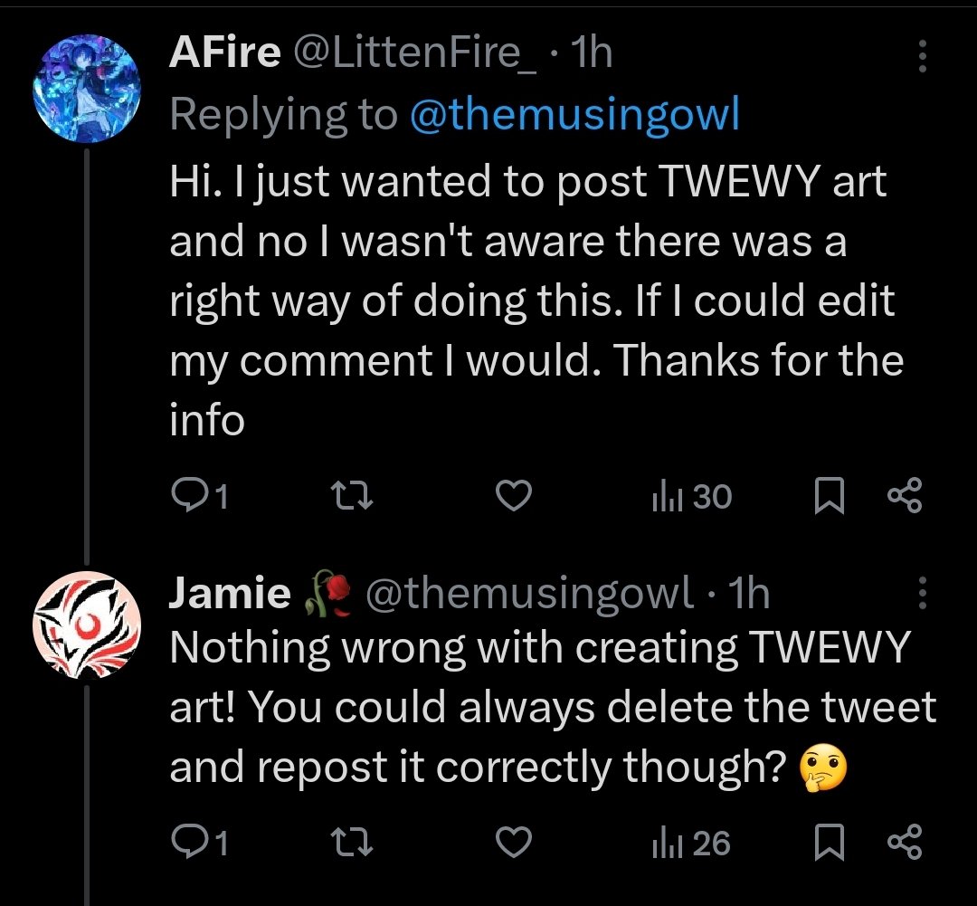themusingowl's tweet photo. If you want use my art as inspiration for your own artwork but you can't figure out how to share a link to the original, I'd advise against posting it online! Thank you! https://t.co/VyFWeweANG