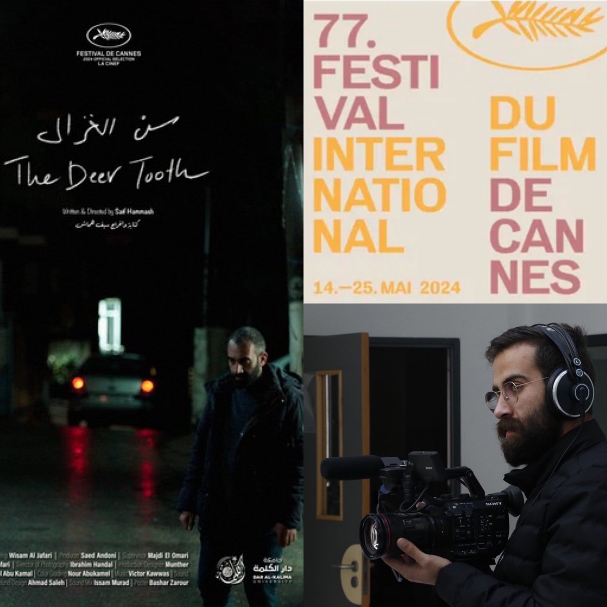 Special Announcement! Dar al-Kalima University film student, Saif Hammash to be recognized at the 77th Cannes International Film Festival. In an important Palestinian artistic achievement, the film “The Deer’s Tooth” was selected by LA CINEF for the festival. Hammash’ film was…