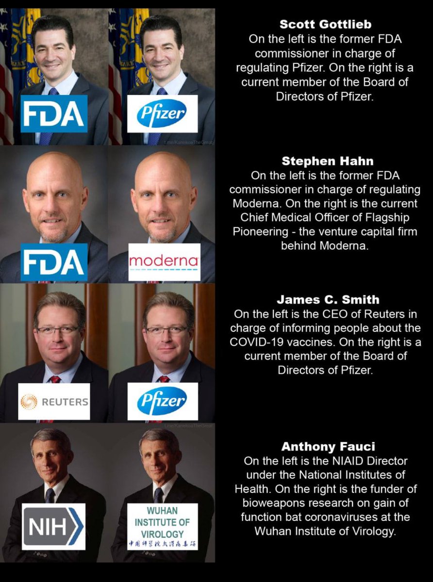 @WallStreetApes FDA cooperates hand-in-hand with big pharma. The food that makes us sick, lines pharma’s pockets. They incentivize one another. Just as corrupt as the current regime.