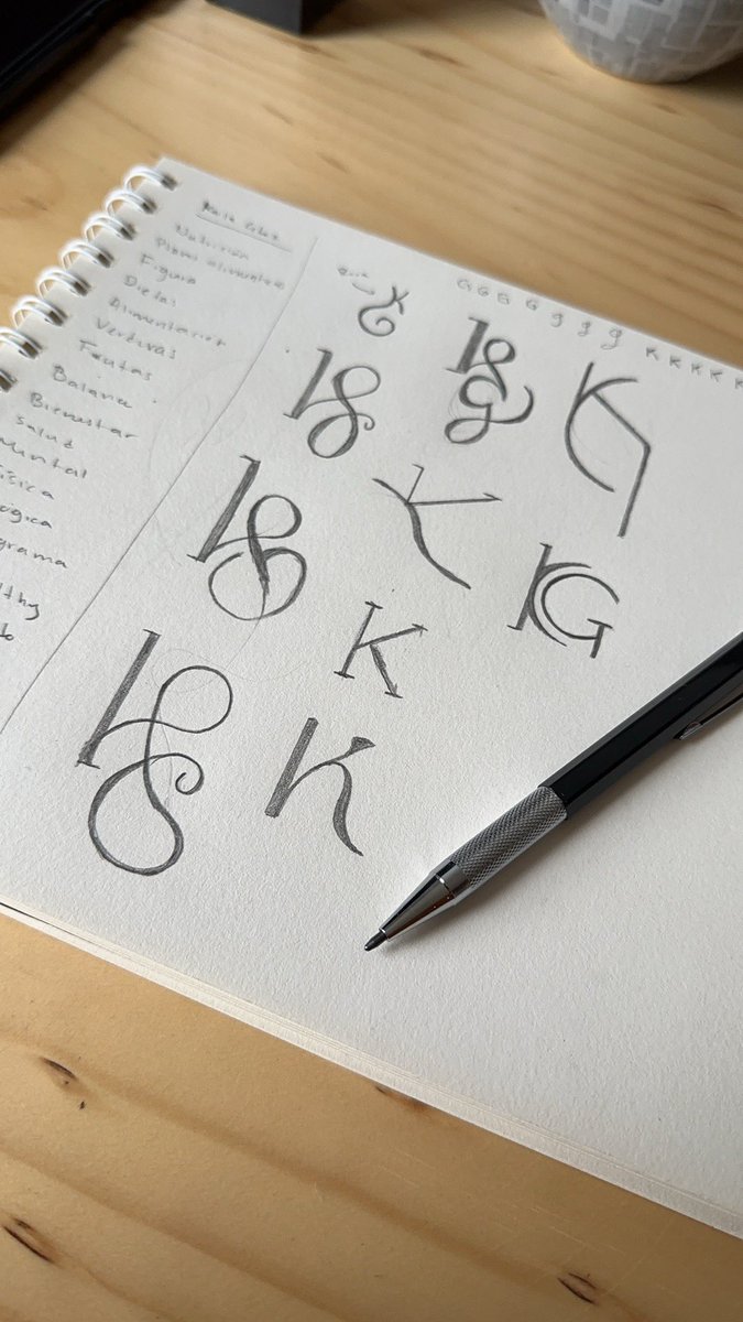 For my creative process, sketching is fundamental to capture in one place different ideas and visual paths in order to reach an exceptional result.

#Sketching #Logo #LogoDesign #Monogram