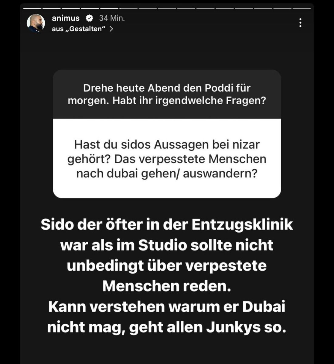 dubai mehr junkies als zürich aber ja